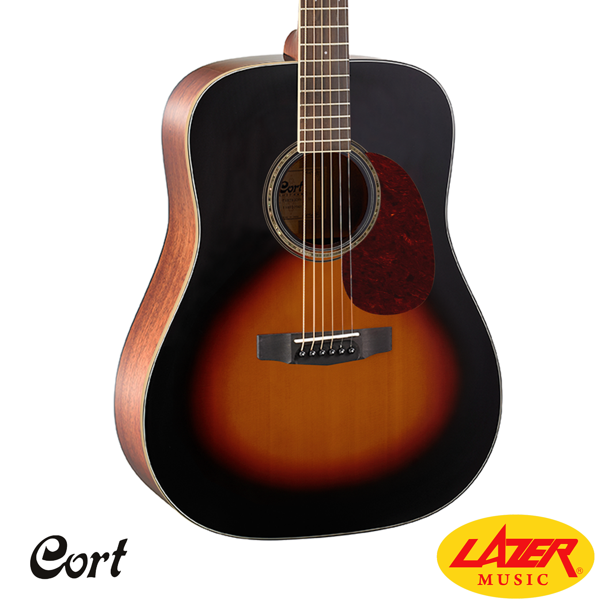 Cort Earth100 Acoustic Guitar (Sunburst)